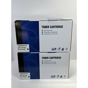 DR730/DR760 Drum Units – Lot of 3 (2 Full Boxes, 1 Partially Complete)